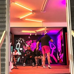 Cromatic Collective - View from outside side stage