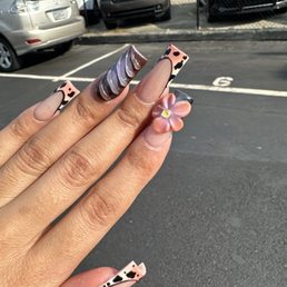 Nail inspo vs. what I got Nail inspo vs. what I got