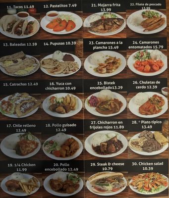Menu photo 2 San Miguel Cafe Springfield, VA