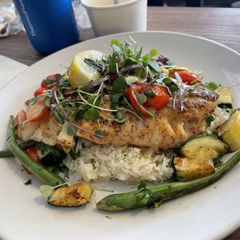 Hook & Anchor - Snapper plate with rice and veggies, Lemon Caper Buerre Blanc Sauce - amazing!!!!! - Seafood Near Me - Costa Mesa, California Hook & Anchor - Snapper plate with rice and veggies, Lemon Caper Buerre Blanc Sauce - amazing!!!!! - Seafood Near Me - Costa Mesa, California