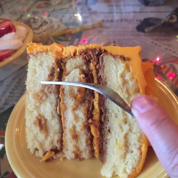 The Bubble Room - Orange crunch cake - Desserts Near Me - Captiva, Florida