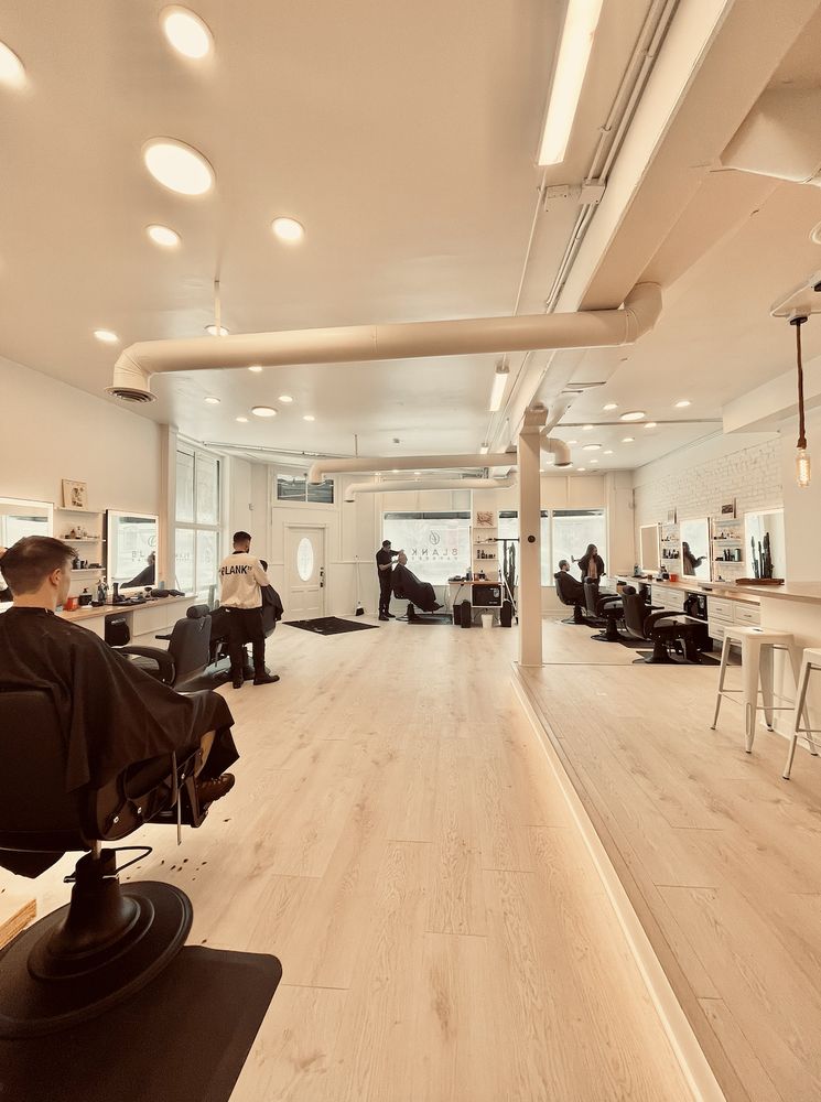 Blank Barbers - Wash Park Logo