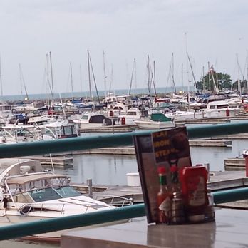 Reefpoint Brew House - View of the marina from the outdoor deck. - New American Near Me - Racine, Wisconsin Reefpoint Brew House - View of the marina from the outdoor deck. - New American Near Me - Racine, Wisconsin