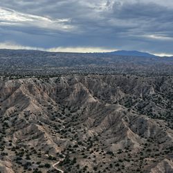 Balloon Above New Mexico