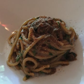 La Pecora Nera - ... Bigoli mit Sardellen-Soße ... - Italian Near Me - Berlin, BE