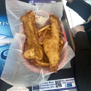 Sharks Fish House Restaurant - 2pc Fish and Chips - Fish & Chips Near Me - North Port, Florida Sharks Fish House Restaurant - 2pc Fish and Chips - Fish & Chips Near Me - North Port, Florida