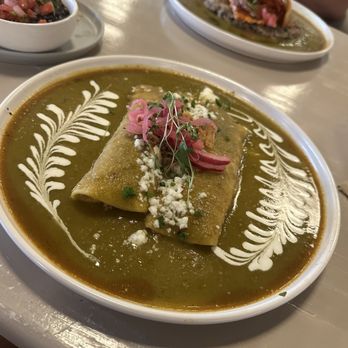 Luna Bistro Cafe - Carnitas Enchiladas - New American Near Me - Long Beach, California