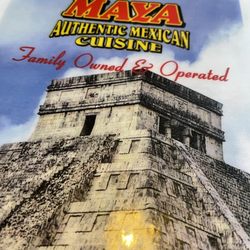 Maya Mexican Restaurant - Menu cover