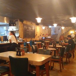The place was not busy (3pm). I assume later it might get packed.