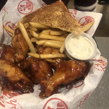 Slim Chickens - Honey BBQ Wing plate - Chicken Wings Near Me - Hendersonville, Tennessee Slim Chickens - Honey BBQ Wing plate - Chicken Wings Near Me - Hendersonville, Tennessee