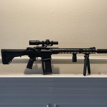 Elliot White Gun - Custom built AR-10 - Gunsmith Near Me - Fort Worth, Texas Elliot White Gun - Custom built AR-10 - Gunsmith Near Me - Fort Worth, Texas