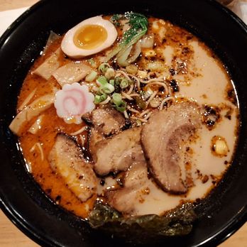 Zen Ramen & Grill - Black garlic is either a clever marketing trick or hidden within that milky cold broth - Ramen Near Me - Hanover Park, Illinois
