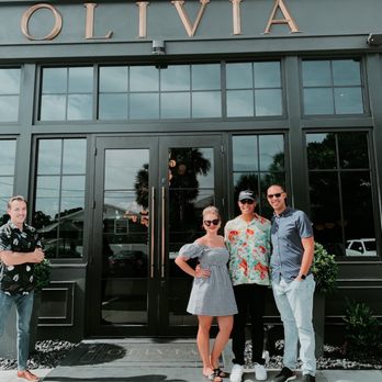 OLIVIA - Our family and the front of the restaurant - Italian Near Me - Tampa, Florida OLIVIA - Our family and the front of the restaurant - Italian Near Me - Tampa, Florida
