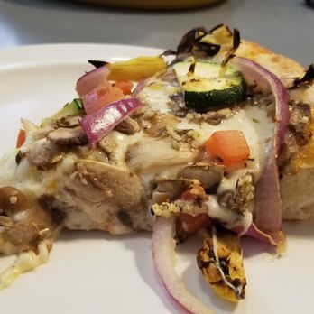 Cassidy's Pizza - Slice of the Veggie Delight - Pizza Near Me - Watsonville, California