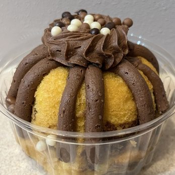 Nothing Bundt Cakes - New-Fashioned Marble Bundtlet With Chocolate Frosting - Bakeries Near Me - Sandy Springs, Georgia Nothing Bundt Cakes - New-Fashioned Marble Bundtlet With Chocolate Frosting - Bakeries Near Me - Sandy Springs, Georgia