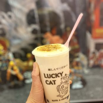 Lucky Cat Boba Tea & Tayaki - Toasted Brulee Milk Tea - Bubble Tea Near Me - Springfield, Missouri Lucky Cat Boba Tea & Tayaki - Toasted Brulee Milk Tea - Bubble Tea Near Me - Springfield, Missouri