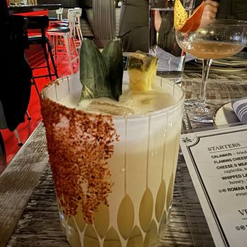 Fireproof Restaurant - Spicy pineapple margarita - Tapas/Small Plates Near Me - Columbus, Ohio