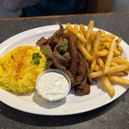 Kids Gyros Meat or Grilled Chicken