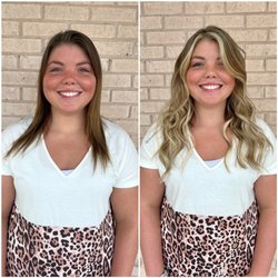 Lauren Conrad Hair - Partial highlight and bellami hand tied extensions