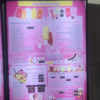 Paleteria Y Neveria La Michoacana - Menu - Ice Cream & Frozen Yogurt Near Me - Tucson, Arizona Paleteria Y Neveria La Michoacana - Menu - Ice Cream & Frozen Yogurt Near Me - Tucson, Arizona