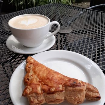 Thorough Bread & Pastry - Latte and spinach and artichoke turnover - Sandwiches Near Me - San Francisco, California Thorough Bread & Pastry - Latte and spinach and artichoke turnover - Sandwiches Near Me - San Francisco, California