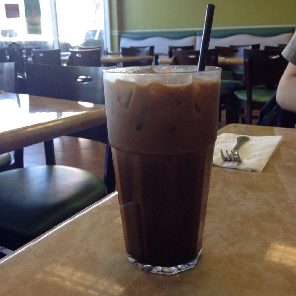 My Vegan - Thai iced coffee!! - Thai Near Me - Pasadena, California