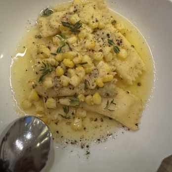 Lapaba - Cheesy corn agnolotti - Italian Near Me - Los Angeles, California Lapaba - Cheesy corn agnolotti - Italian Near Me - Los Angeles, California