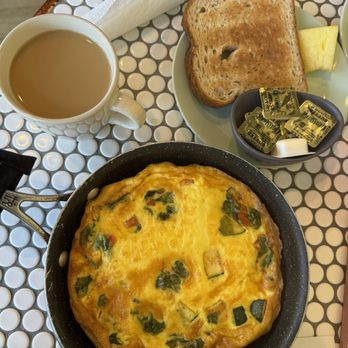 Sun Rey Cafe - House Frittata, w/ home fries and toast. - Breakfast & Brunch Near Me - Chicago, Illinois