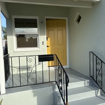 Select Home Improvements - Our front porch after, patching, tex-cote, and paint. - Windows Installation Near Me - Anaheim, California Select Home Improvements - Our front porch after, patching, tex-cote, and paint. - Windows Installation Near Me - Anaheim, California