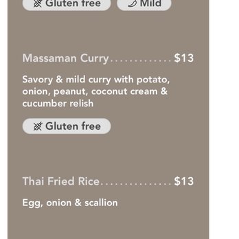 Pochana Thai Kitchen - Website description of Massaman - Thai Near Me - Astoria, New York