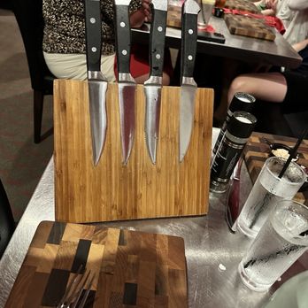 Prime Serious Steak - Steak knives well presented - Seafood Near Me - Port Charlotte, Florida Prime Serious Steak - Steak knives well presented - Seafood Near Me - Port Charlotte, Florida