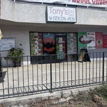 Tony's Subs & Salads - Italian Near Me - Los Angeles, California