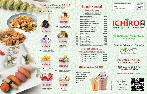 Menu photo 2 Ichiro Hibachi Express D'Iberville, MS