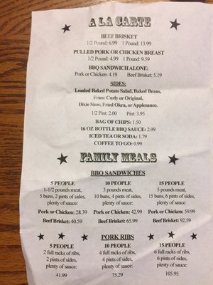 Menu photo 4 Razorback Ribs Yellville, AR Menu photo 4 Razorback Ribs Yellville, AR