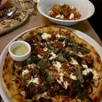 CUCINA Enoteca - mushroom goat cheese pizza - Italian Near Me - Irvine, California CUCINA Enoteca - mushroom goat cheese pizza - Italian Near Me - Irvine, California