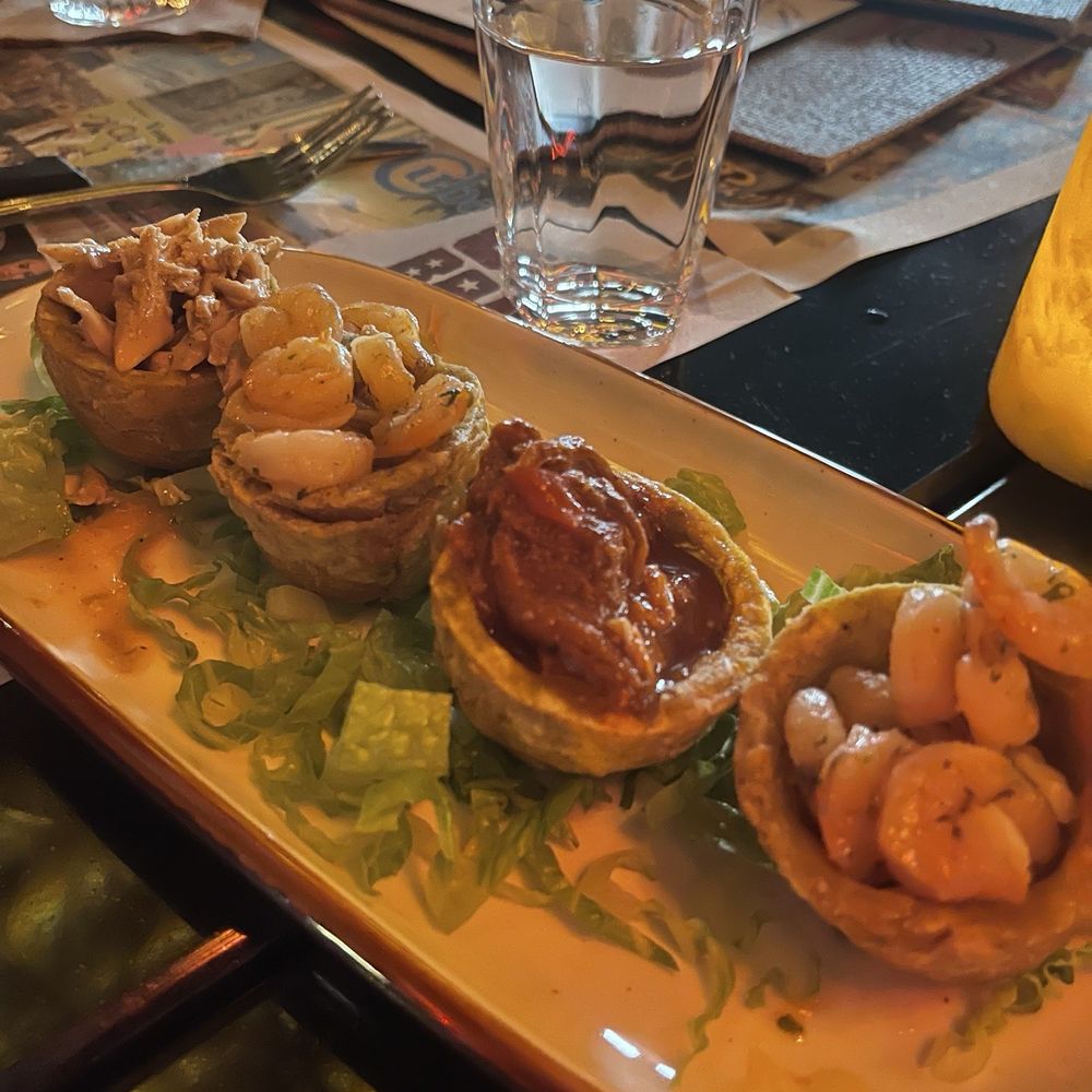 Latin on Ocean Drive - Stuffed green plantains - Latin American Near Me - Miami Beach, Florida Latin on Ocean Drive - Stuffed green plantains - Latin American Near Me - Miami Beach, Florida