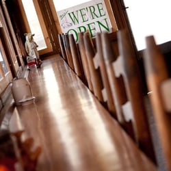 New Market BBQ - Enjoy our cozy front porch