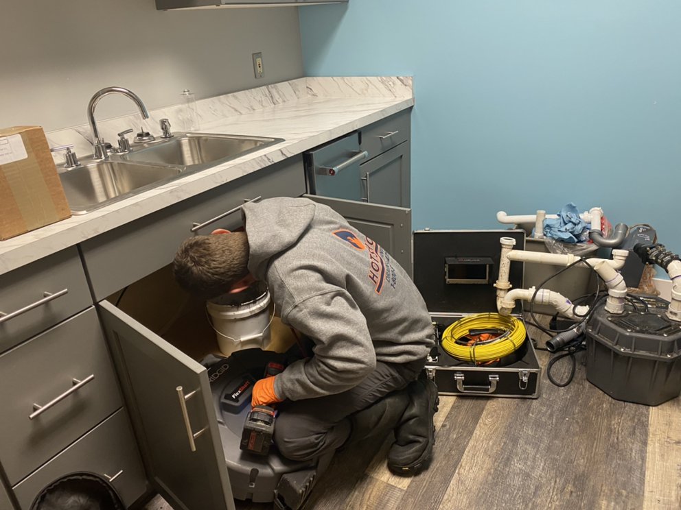 Slide of Hotshots Drain Cleaning