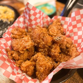 Ehwa J Bar - a basket of fried chicken - Bars Near Me - Toronto, Ontario