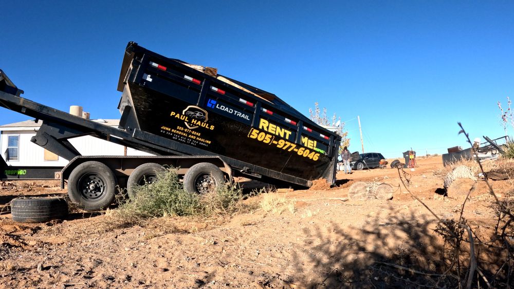Paul Hauls Junk Removal - tree service in Bosque Farms, NM