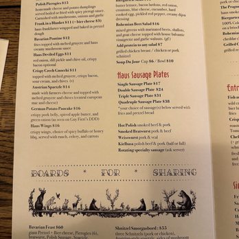 Bohemian Biergarten - Appetizer Menu - German Near Me - Boulder, Colorado Bohemian Biergarten - Appetizer Menu - German Near Me - Boulder, Colorado