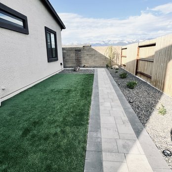Creative Gardens - Backside of house. - Landscaping Near Me - Sparks, Nevada