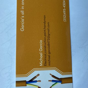 Garcia’s all in one stop - a business card - Roofing Near Me Garcia’s all in one stop - a business card - Roofing Near Me
