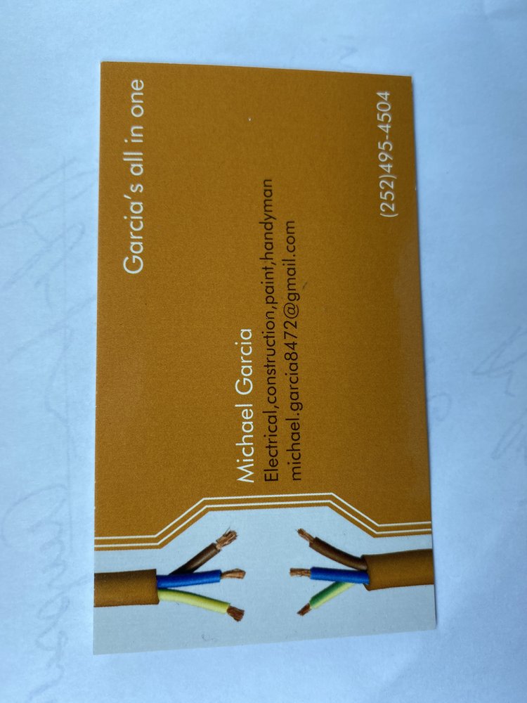 Slide of Garcia’s all in one stop