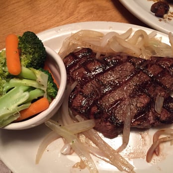 Texas Roadhouse - Dallas Filet 12oz w/ Sauteed Onions & Mixed Veggies - Steakhouses Near Me - Horseheads, New York Texas Roadhouse - Dallas Filet 12oz w/ Sauteed Onions & Mixed Veggies - Steakhouses Near Me - Horseheads, New York