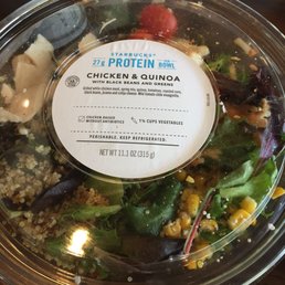 Chicken and Quinoa with Zesty Chicken & Black Bean Salad Bowl