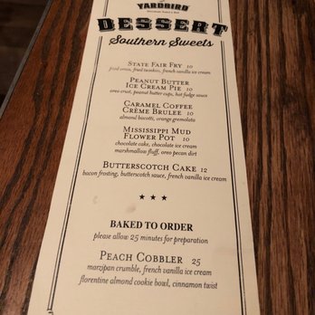 Yardbird - Southern Near Me - Las Vegas, Nevada Yardbird - Southern Near Me - Las Vegas, Nevada
