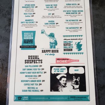 Bar Bar - Menu - Bars Near Me - Portland, Oregon Bar Bar - Menu - Bars Near Me - Portland, Oregon