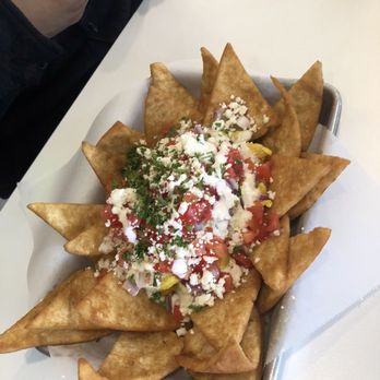 Crest Cafe - Nachos - Mediterranean Near Me - Elk Grove, California