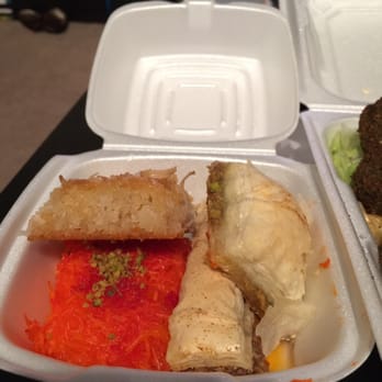 The Grill House - Pistachio baklava and other sweets whose name I don't know but they were SOOO good. - Middle Eastern Near Me - Bronx, New York The Grill House - Pistachio baklava and other sweets whose name I don't know but they were SOOO good. - Middle Eastern Near Me - Bronx, New York